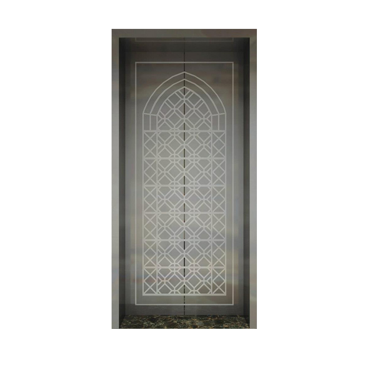 stainless steel elevator door