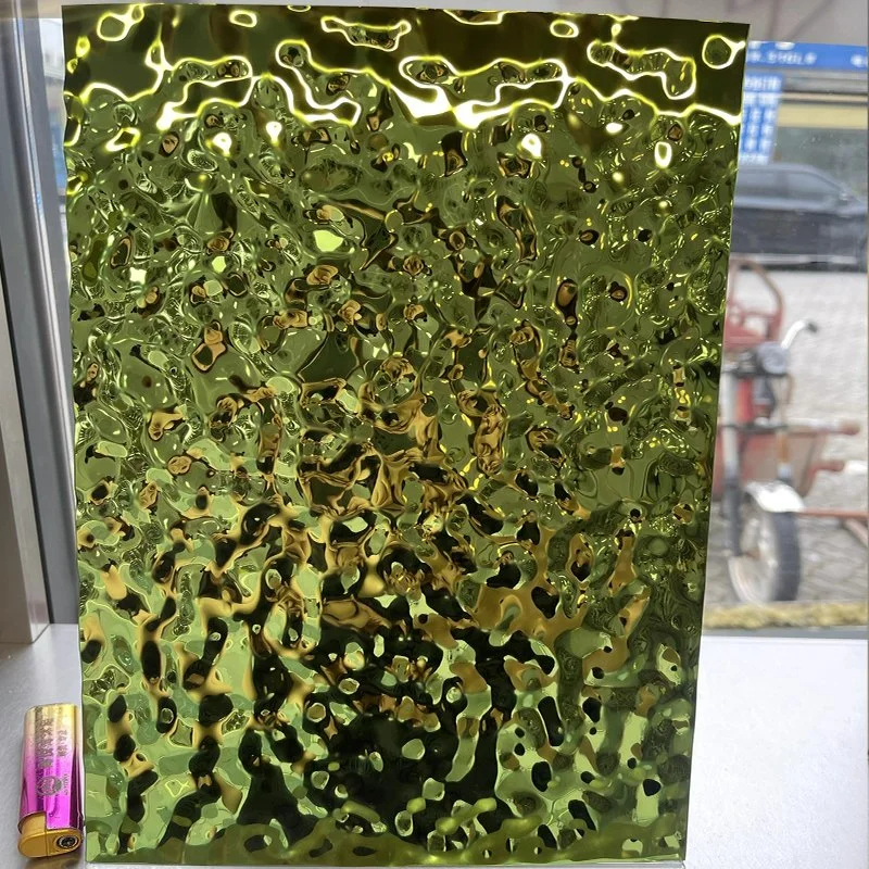 stainless steel water ripple panels - Hermes Steel