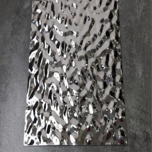 Stainless Steel Decorative Water Ripples Sheet