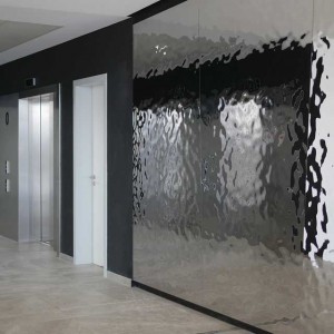 sus 410 430 stainless steel sheet SS 304 316 BA mirror water ripple stainless steel sheet