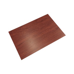 High pressure laminated 1mm 1.2mm 1.5mm 4×8 wood grain stainless steel sheets for background panels and kitchen decoration