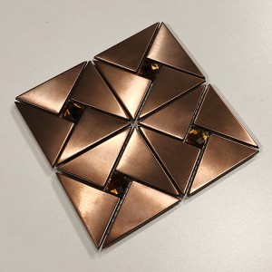 Modern designs 3D mosaic tile stainless steel plate 1.0mm 1.2mm 4×8 4×10 for interior decoration 5.02 Reviews1 buyer