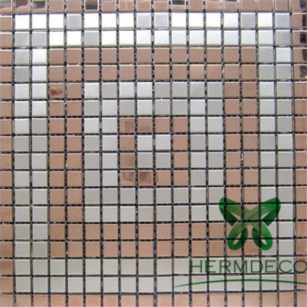 Factory Directly supply Stainless Steel Etched Decorative Panel -
 Mosaic Sheet Stainless Steel Corrugated-HM-MS014 – Hermes Steel