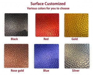 Hand Hammering Decorative Stainless Steel Sheets Hammered metal texture Stainless Steel Sheet