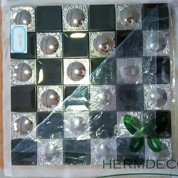 Rapid Delivery for 5wl Stainless Steel Embossed Sheet -
 Stainless Steel Mixed Brushed Aluminum Mosaic Strip Metal Mosaic-HM-MS050 – Hermes Steel