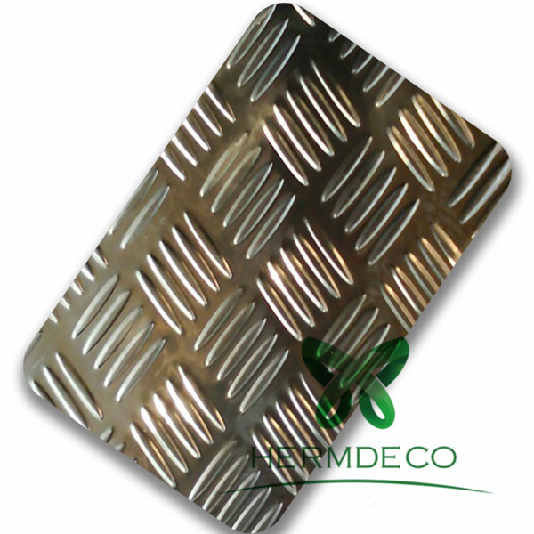 Checkered High Quality ASTM a240 Stainless Steel Checkered Plate-HM-CK012