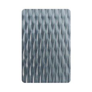 Without middleman hot sales 201 1219×2438 1mm embossed stainless kitchen wall panels for sale