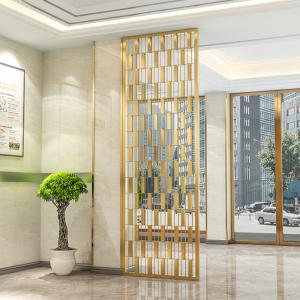 Gold Supplier Modern Stainless Steel Indoor Screens Partitions-HM-PT026