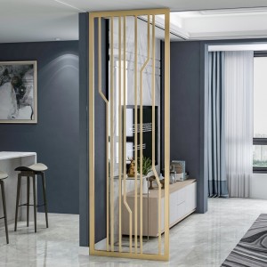 Stainless Steel Decorative Screen Living Room Divider Partition-HM-PT014