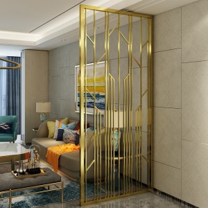 Supplier Gold Screens hundir Modern meshgalvanized Partitions-HM-PT026