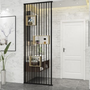 304 Morden Stainless Steel Screen Partition For Hotel Decoration Project-HM-PT003