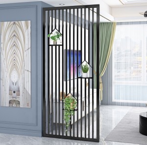 Papura-Whero Tae Taiaho 3D kowiri tira Art Screen Room Dividerpartition hoki whakapaipai-HM-PT004