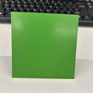 304 Grass Green Painted stainless steel sheet