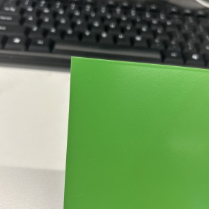 304 Grass Green Painted stainless steel sheet