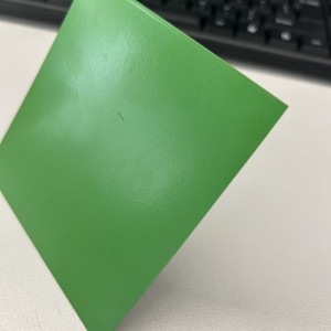 304 Grass Green Painted stainless steel sheet