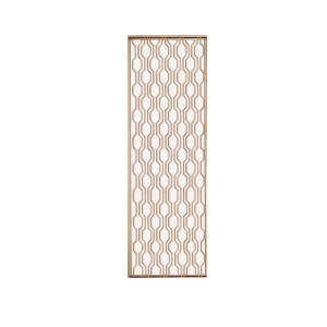 Decorative Stainless Steel Metal Screen Laser Cut Side Curtains Wall Divider