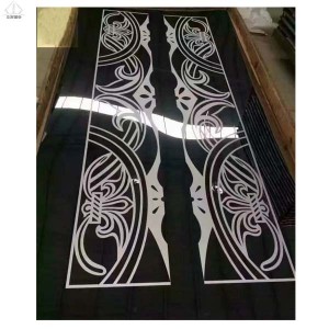 Best Quality 304 316 Stainless Steel Mirror Etched Color Sheet 1220*2440mm for Elevator Interior Door Decoration