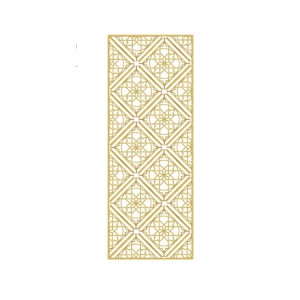 Home Decorative Stainless Steel Laser Cut Interior Metal Room Divider/ Screen/ Partition