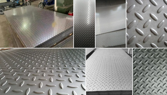 What is a stainless steel checkered plate?
