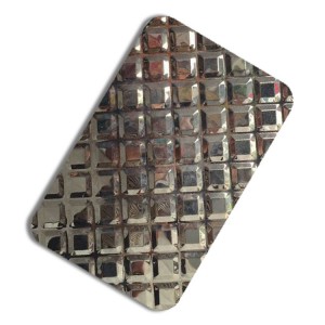 New type 304 316 stairs subway stainless steel sheets diamond plate stamped stainless steel sheet