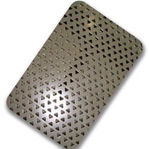 1Mm Thickness Stainless Steel Hexagonal Perforated Metal Sheet-HM-PF004