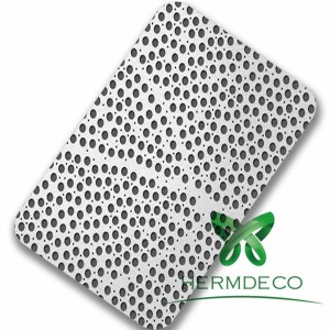 Metal PlateSheet Price 304316L321 Perforated Stainless Steel-HM-PF003