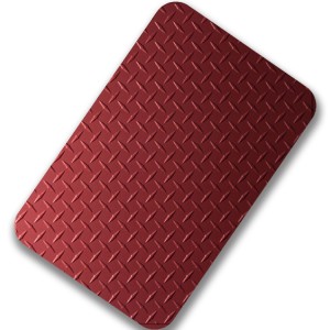 304 316 316L Stainless Steel Embossed Checkered Colled Rolled Plates And Sheets