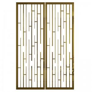 Modern styles stainless steel sheet welding screens used as room divider partition wall