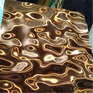 201 304 4x8ft 4x10ft stamped finish water ripple stainless steel sheets for ceiling panels