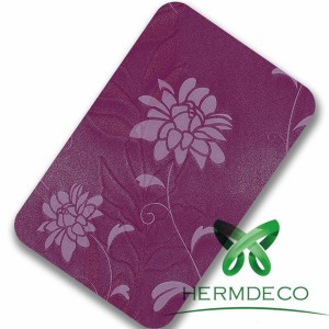China Wholesale Stainless Tile Edging Factory – 
 Cold Rolled Flower Laminated Stainless Steel Sheet-HM-063 – Hermes Steel