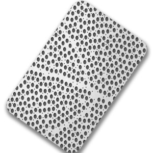 Stainless Steel 316 Perforated Sheet Customized With Iso Factory-HM-PF011