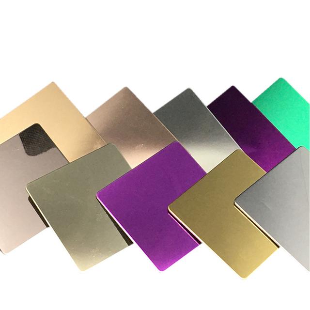 304 High Standard Customized Size Stainless Steel Anti-finger Print Finish PVD Color Metal Sheet 4×8 for Interior Decoration Featured Image
