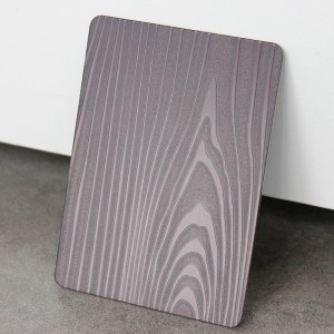 Antique Finish Decorative Etching Stainless Steel Sheet