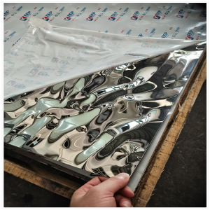 stainless steel water ripple sheets