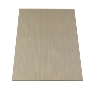 Antique HL Hairline Finish Stainless Steel Sheet
