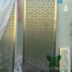 China Wholesale Sheet Metal Stainless Steel Parts Suppliers – 
 Customized Stainless Steel Sheet Laser Cutting Partition-HM-PT013 – Hermes Steel