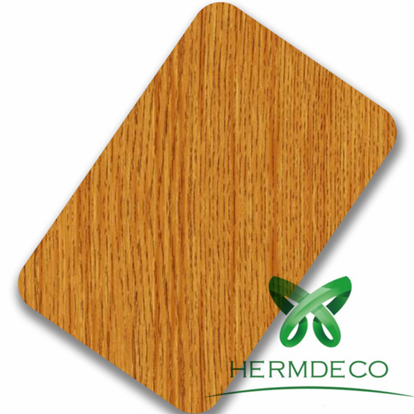Wood Pattern Stainless Steel Sheets for Decoration Hot-HM-051