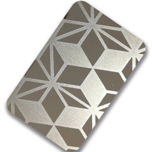 SS 201 304 316l mirror etching aisi 304 decorative stainless steel price sheet for interior finish decoration