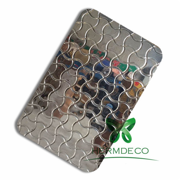 Cheapest Price Aisi 304 2b Stainless Steel Plate -
Sus 316 Stamped Finish Stainless Steel Price For Wall Cladding-HM-ST004 – Hermes Steel detail pictures