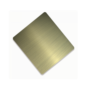 304 316 Stainless Steel Mirror Hairline PVD Color Coating 4×8 Customized Size Metal Sheet for Luxury Hotel Decoration