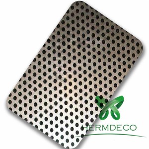 Factory directly 316 Stainless Steel -
 Stainless Steel 304 Perforated Metal Mesh for Rice Sieves Filter-HM-PF002 – Hermes Steel