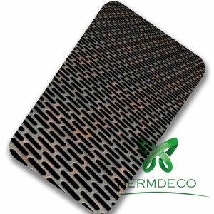 Sus304 Stainless Steel Galvanized Perforated Metal Mesh Plate-HM-PF012