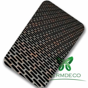 Wholesale Price Mirror Color Stainless Steel Etched Sheet -
 Sus304 Stainless Steel Galvanized Perforated Metal Mesh Plate-HM-PF012 – Hermes Steel