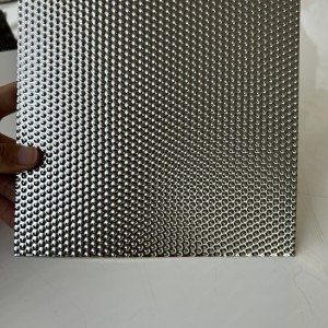 AISI ASTM SS 2B BA 304 316 430 Embossed Stainless Steel sheet Small Dot pattern Decorative Stainless Steel Sheet