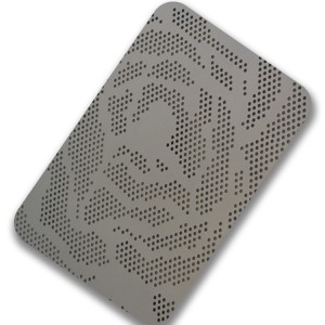 Round Hole Perforated Stainless Steel 201 304 Plate Length 1m Perforated Mesh Sheet