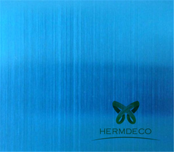 ODM Supplier 4×8 Stainless Steel Perforated Sheet -
 Blue Plate Chinese Factory 304 Hairline Stainless Steel Sheet-HM-HL003 – Hermes Steel