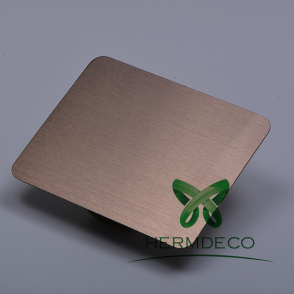 Low price for Cold Rolled 201 Stainless Steel Sheet -
 1.0Mm Thick Stainless Steel Hairline For Elevator Door-HM-HL007 – Hermes Steel