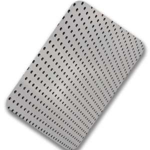 A304 Building Stainless Steel Perforated Metal Sheet for Decoration