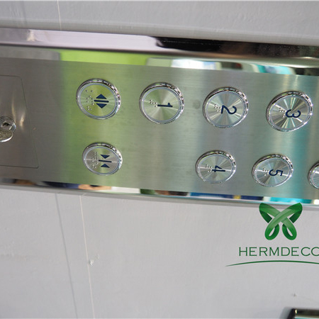 Good quality Stainless Steel Black Titanium Plate -
Elevator Car Operating Panel COP Display Boards Manufacturer with Buttons-HM-CCP001 – Hermes Steel detail pictures