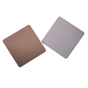 304 Hot Sell Products Stainless Steel Bead Blasted Finish Color Metal Sheet for Skirting Board Decoration